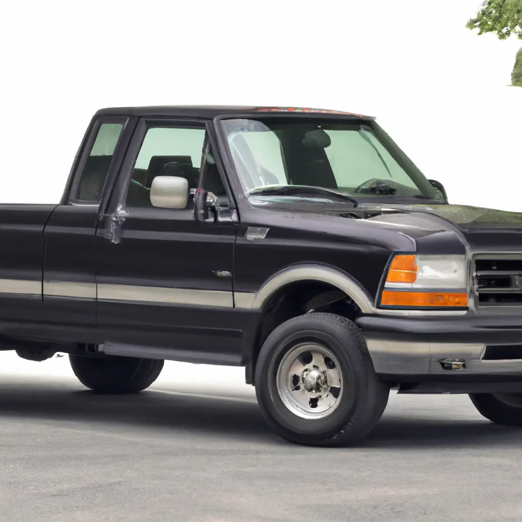 Full image of Ford F-150 1992 2dr Regular Cab SB (4.9L 6cyl naturally aspirated 4M)