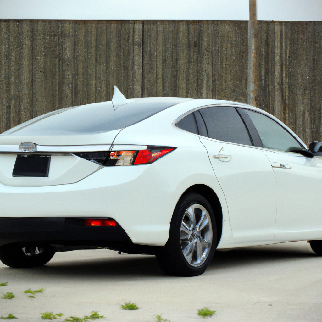 full image of Acura ILX 2015 4dr Sedan (2.0L 4cyl 5A) from front to rear with all car parts visible