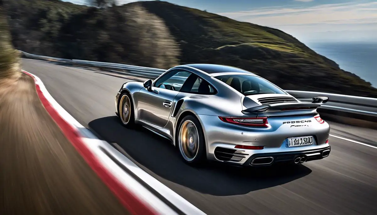 A sleek and powerful Porsche 911 Turbo, exemplifying the epitome of high-performance sports cars.